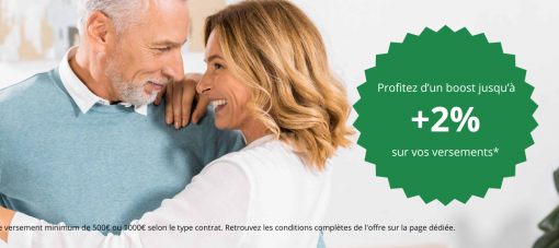 Boost sur versement macif vie