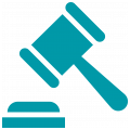 Un-mallet-et-son-socle-pour-protection-juridique