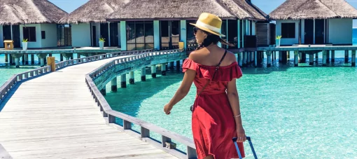 femme vacances protection