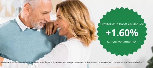 Assurance vie Boost sur versement mutavie